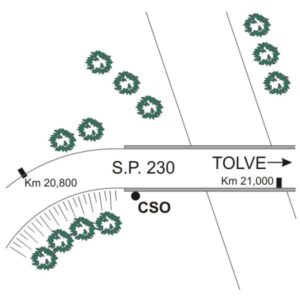 0168#_###_039# - S.P.230 KM 20,940 - EX S.S.97