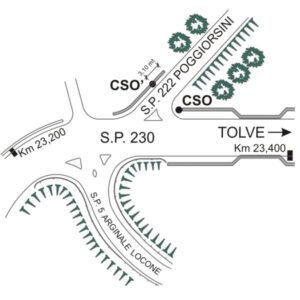 0168#_###_041# - S.P.230 KM 23,300 - INCROCIO S.P.222 "PAREDANO"