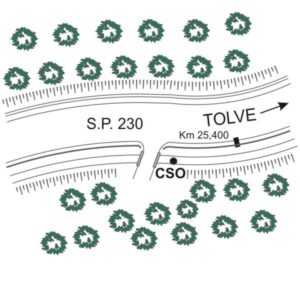 0168#_###_043# - S.P.230 KM 25,350 - EX S.S.97