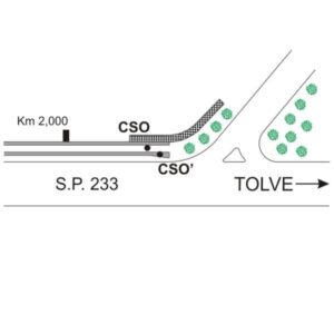 0168#_###_051# - S.P.233 KM 2,050 - EX S.S.169