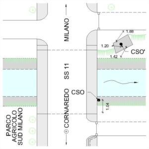 0171#_###_038# - CORNAREDO - S.S. 11 KM 130,530 - CANALE SCOLMATORE
