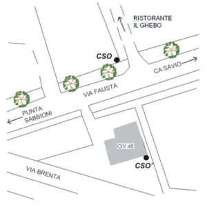 0173#_###_010# - S.P. 42, KM 1,000 - VIA FAUSTA