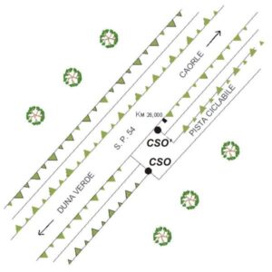 0173#_###_054# - S.P. 54 - KM 25,980 - INIZIO  PISTA CICLABILE