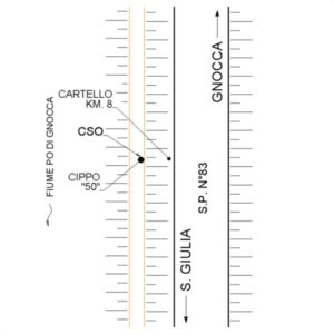0174#_###_036# - SP 83 - VIA PO DI GNOCCA -  KM 8 + 000