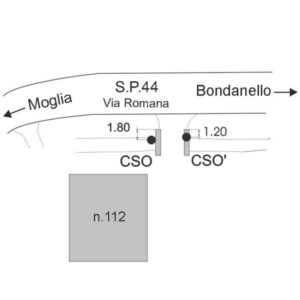 0193#_###_065# - S.P. 44  KM 3+600 - VIA ROMANA, 112