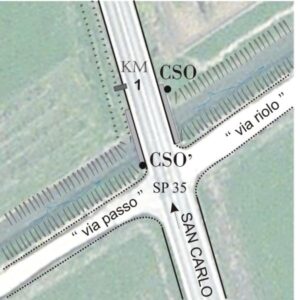 0211#_###_102# - SP 35 KM 1: INCROCIO VIA PASSO, VIA RIOLO