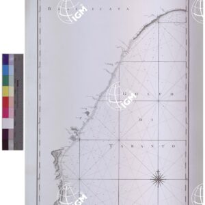 ATLANTE MARITTIMO DELLE DUE SICILIE DISEGNATO PER ORDINE DEL RE DA D. GIO. ANTONIO RIZZI ZANNONI PARTE PRIMA MDCCXCII - TAVOLA XIII