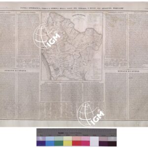 ATLANTE GEOGRAFICO,FISICO E STORICO DEL GRANDUCATO DI TOSCANA DI ATTILIO ZUCCAGNI - ORLANDINI - TAVOLA IV