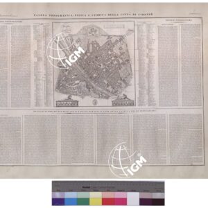 ATLANTE GEOGRAFICO,FISICO E STORICO DEL GRANDUCATO DI TOSCANA DI ATTILIO ZUCCAGNI - ORLANDINI - TAVOLA X