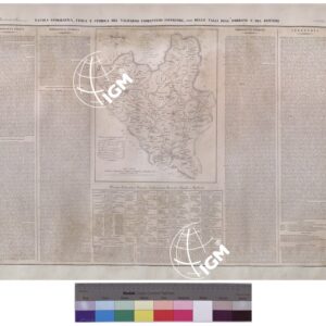 ATLANTE GEOGRAFICO,FISICO E STORICO DEL GRANDUCATO DI TOSCANA DI ATTILIO ZUCCAGNI - ORLANDINI - TAVOLA XI