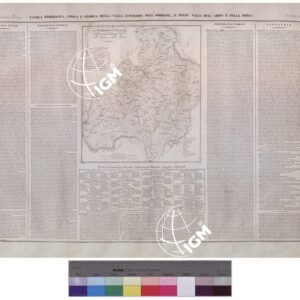ATLANTE GEOGRAFICO,FISICO E STORICO DEL GRANDUCATO DI TOSCANA DI ATTILIO ZUCCAGNI - ORLANDINI - TAVOLA XVI