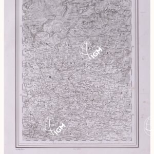 CARTA GEOGRAFICA DELL' ITALIA SECONDO LA SUA ATTUALE DIVISIONE POLITICA - TAVOLA III