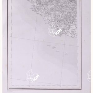 CARTA GEOGRAFICA DELL' ITALIA SECONDO LA SUA ATTUALE DIVISIONE POLITICA - TAVOLA XVI