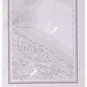 CARTA GEOGRAFICA DELL' ITALIA SECONDO LA SUA ATTUALE DIVISIONE POLITICA - TAVOLA XVIII