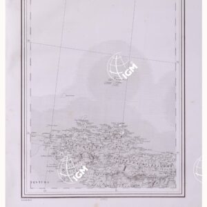 CARTA GEOGRAFICA DELL' ITALIA SECONDO LA SUA ATTUALE DIVISIONE POLITICA - TAVOLA XXII