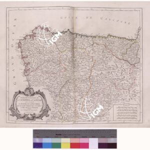 ATLAS UNIVERSEL DRESSÈ SUR' LES MEILLEURES CARTES MODERNES - Parte I - PARTIE SEPTENTRIONALE DE LA COURONNE DE CASTILLE
