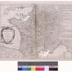 ATLAS UNIVERSEL DRESSÈ SUR' LES MEILLEURES CARTES MODERNES - Parte I - LE ROYAUME DE FRANCE DIVISÈE PAR GOVERNEMENTS MILITAIRES