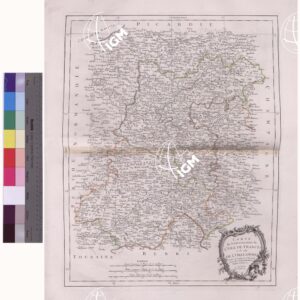 ATLAS UNIVERSEL DRESSÈ SUR' LES MEILLEURES CARTES MODERNES  - Parte I - CARTE DU GOVERNEMENT DE L' ISLE DE FRANCE ET DE CELUI DE L' ORLEANOIS