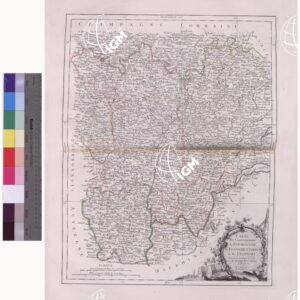 ATLAS UNIVERSEL DRESSÈ SUR' LES MEILLEURES CARTES MODERNES  - Parte I - CARTE DES GOVERNEMENTS DE BOURGOGNE, DE FRANCHE COMTE ET DE LYONNOIS