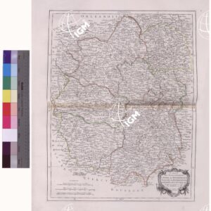 ATLAS UNIVERSEL DRESSÈ SUR' LES MEILLEURES CARTES MODERNES  - Parte I -  CARTE DES GOVERNEMENTS DE BERRI, DU NIVERNOIS, DE LA MANCHE, DU BOURBONNOIS, DU LIMOSIN ET DE L'AUVERGNE