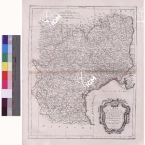 ATLAS UNIVERSEL DRESSÈ SUR' LES MEILLEURES CARTES MODERNES  - Parte I - CARTE DES GOVERNEMENTS DE LANGUEDOC, DE FOIX ET DE ROUSSILLON, DE GUIENNE