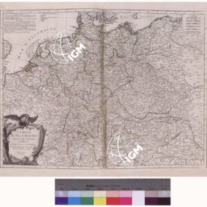 ATLAS UNIVERSEL DRESSÈ SUR' LES MEILLEURES CARTES MODERNES - Parte I - L' EMPIRE D' ALLEMAGNE DIVISE' PAR CERCLES