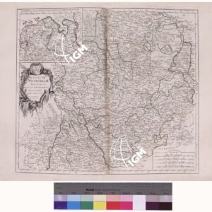 ATLAS UNIVERSEL DRESSÈ SUR' LES MEILLEURES CARTES MODERNES - Parte I - CERCLE DE WESTPHALIE DIVISÈ EN TOUS SES ETATS ET SOUVERAINETÈS