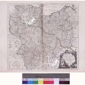 ATLAS UNIVERSEL DRESSÈ SUR' LES MEILLEURES CARTES MODERNES  - Parte I - CERCLE DE BASSE SAXE