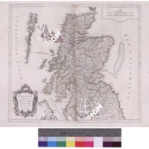 ATLAS UNIVERSEL DRESSÈ SUR' LES MEILLEURES CARTES MODERNES - Parte I - L' ECOSSE DIVISÈE EN SHIRES OU COMTÈS
