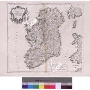 ATLAS UNIVERSEL DRESSÈ SUR' LES MEILLEURES CARTES MODERNES - Parte I - ROYAUME D' IRLANDE DIVISÈ EN SES QUATRE PROVINCES