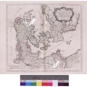 ATLAS UNIVERSEL DRESSÈ SUR' LES MEILLEURES CARTES MODERNES - Parte I - ROYAUME DE DANEMARK QUI COMPRENDE LE NORT - JUTLAND