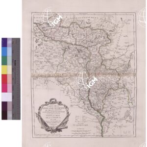 ATLAS UNIVERSEL DRESSÈ SUR' LES MEILLEURES CARTES MODERNES  - Parte I - CARTE DE LA LITHUANIE RUSSIENNE