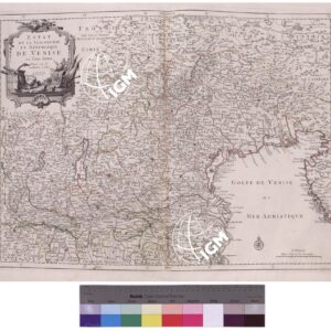 ATLAS UNIVERSEL DRESSÈ SUR' LES MEILLEURES CARTES MODERNES - Parte II - ESTAT DE LA SEIGNEURIE ET RÈPUBLIQUE DE VENISE EN TERREFERME