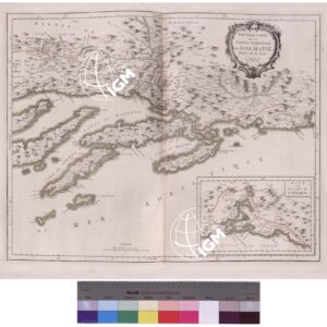 ATLAS UNIVERSEL DRESSÈ SUR' LES MEILLEURES CARTES MODERNES - Parte II - NOUVELLE CARTE DE LA PARTIE ORIENTALE DE DALMATIE