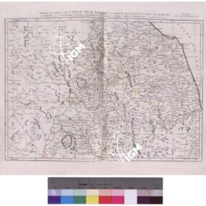 ATLAS UNIVERSEL DRESSÈ SUR' LES MEILLEURES CARTES MODERNES - Parte II - PARTIE DE MILIEU DE L' ETAT DE L' EGLISE CONTENANT LA LEGATION D' URBIN, LA MARCHE , L' OMBRIE