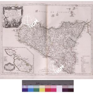 ATLAS UNIVERSEL DRESSÈ SUR' LES MEILLEURES CARTES MODERNES - Parte II - CARTE DE L' ISLE ET ROYAUME DE SICILIE