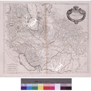 ATLAS UNIVERSEL DRESSÈ SUR' LES MEILLEURES CARTES MODERNES - Parte II - CARTE DE L' EMPIRE DE PERSE