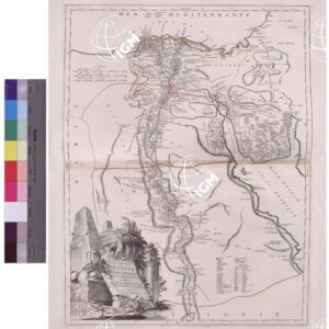 ATLAS UNIVERSEL DRESSÈ SUR' LES MEILLEURES CARTES MODERNES - Parte II - CARTE DE L' EGYPTE ANCIENNE ET MODERNE