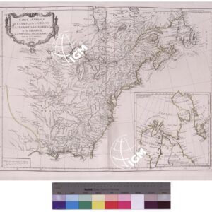 ATLAS UNIVERSEL DRESSÈ SUR' LES MEILLEURES CARTES MODERNES - Parte II - CARTE GENERALE DU CANADA, DE LA LUISIANA, DE FLORIDA