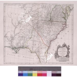 ATLAS UNIVERSEL DRESSÈ SUR' LES MEILLEURES CARTES MODERNES - Parte II - PARTIE MERIDIONALE DE LA LUISIANE AVEC LA FLORIDE, LA CAROLINE