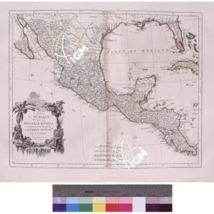 ATLAS UNIVERSEL DRESSÈ SUR' LES MEILLEURES CARTES MODERNES - Parte II - CARTE DU MEXIQUE ET DE LA NOUVELLE ESPAGNE
