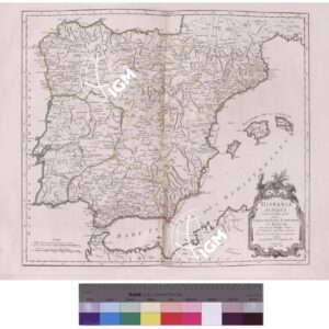 ATLAS UNIVERSEL DRESSÈ SUR' LES MEILLEURES CARTES MODERNES - Parte II - HISPANIA ANTIQUA IN TRES PRINCIPAUS PARTES