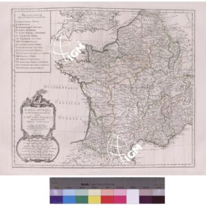 ATLAS UNIVERSEL DRESSÈ SUR' LES MEILLEURES CARTES MODERNES - Parte II - GALLIA ANTIQUA EX AEVI ROMANI MONUMENTIS