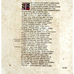 THEATRUM ORBIS TERRARUM (ATLANTE DELL' ORTELIO) A COLORI - ADOLPHI MEKERENCHI FRONTESPICII