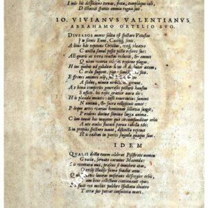 THEATRUM ORBIS TERRARUM (ATLANTE DELL' ORTELIO) A COLORI - EPIGRAMMATA PAGINA 3