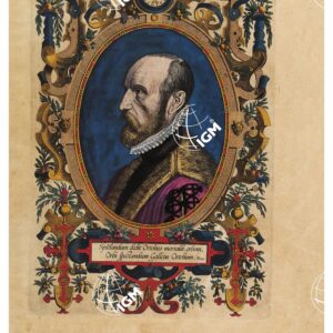 THEATRUM ORBIS TERRARUM (ATLANTE DELL' ORTELIO) A COLORI - SPECTANDUM DEDIT ORTELIUS MORTALIB ORBEN ORBI, SPECTANDUM GALLEUS ORTELIUM DEDICA FRONTE