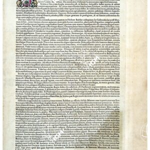 THEATRUM ORBIS TERRARUM (ATLANTE DELL' ORTELIO) A COLORI - SCOTIA  TESTO