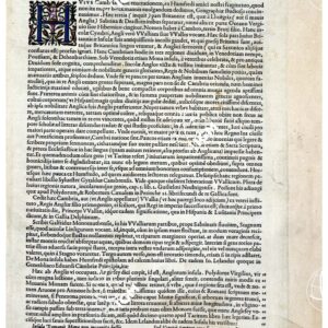 THEATRUM ORBIS TERRARUM (ATLANTE DELL' ORTELIO) A COLORI - CAMBRIA SIVE VVALLIA TESTO