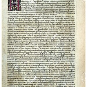 THEATRUM ORBIS TERRARUM (ATLANTE DELL' ORTELIO) A COLORI - VALENTIÆ REGNUM TESTO