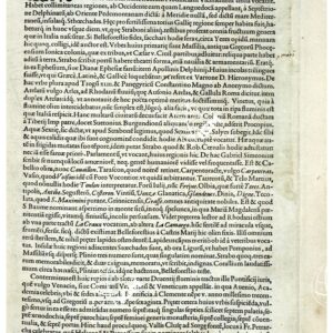 THEATRUM ORBIS TERRARUM (ATLANTE DELL' ORTELIO) A COLORI - PROVINCIA  TESTO